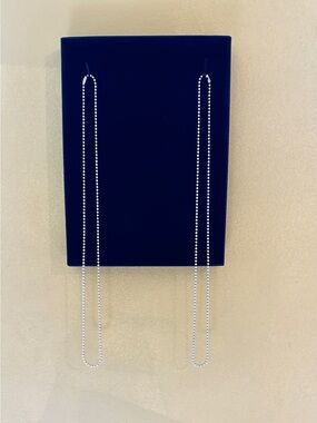 Dainty Silver Ball Chain Necklace - Women Jewelry